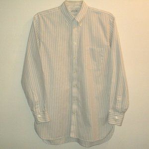 Thomas Pink Mens Size L Shirt Stripes Long Sleeves